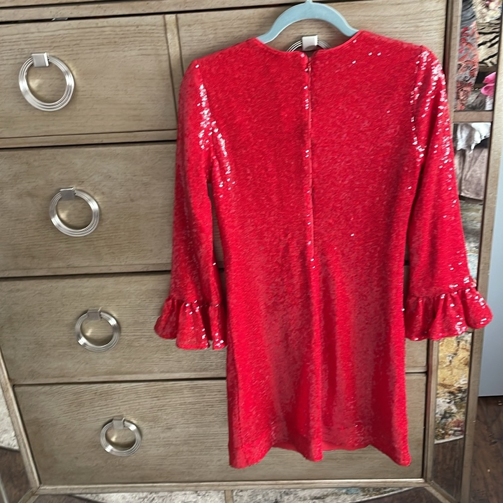 J. Crew Bombshell fitted sequins mini dress, size 2; new - Picture 5 of 8